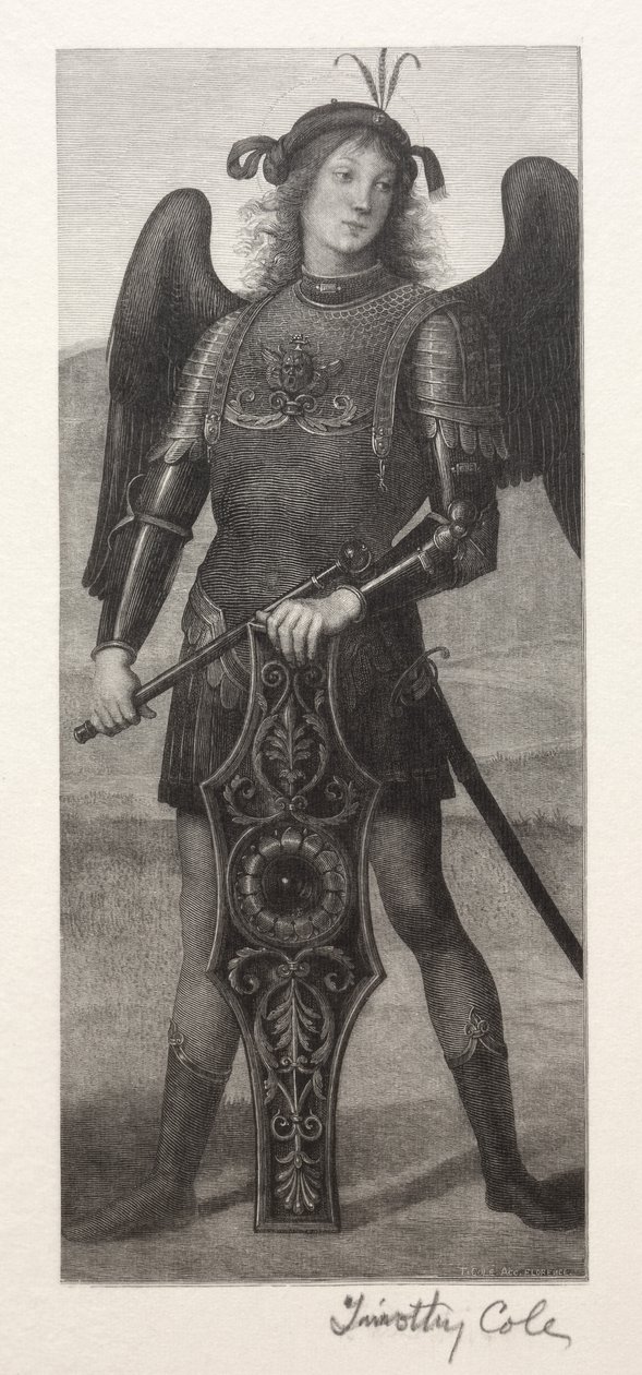 Starowłoscy mistrzowie: św. Michał, 1888-1892. autorstwa Timothy Cole