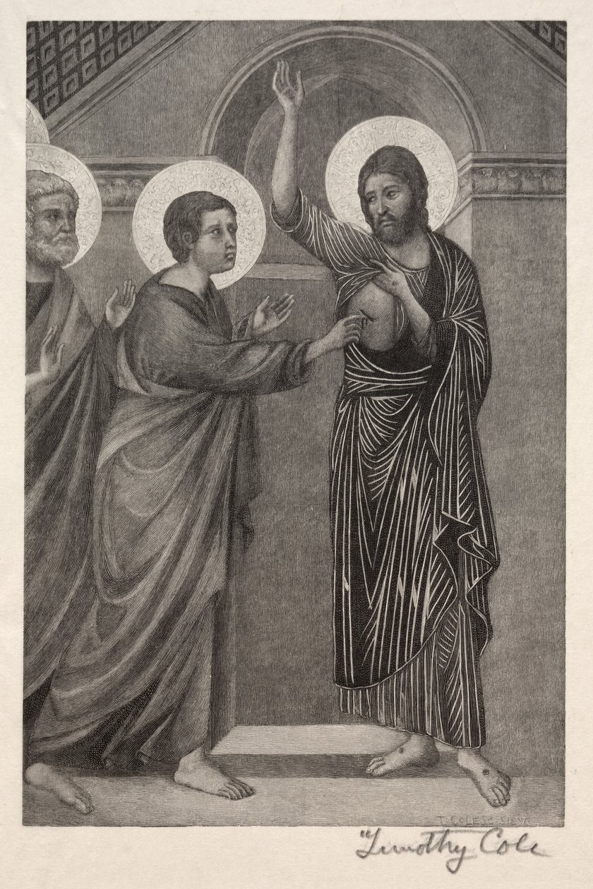 Starzy włoscy mistrzowie: Niewiarygodnie św. Tomasza, 1888-1892. autorstwa Timothy Cole