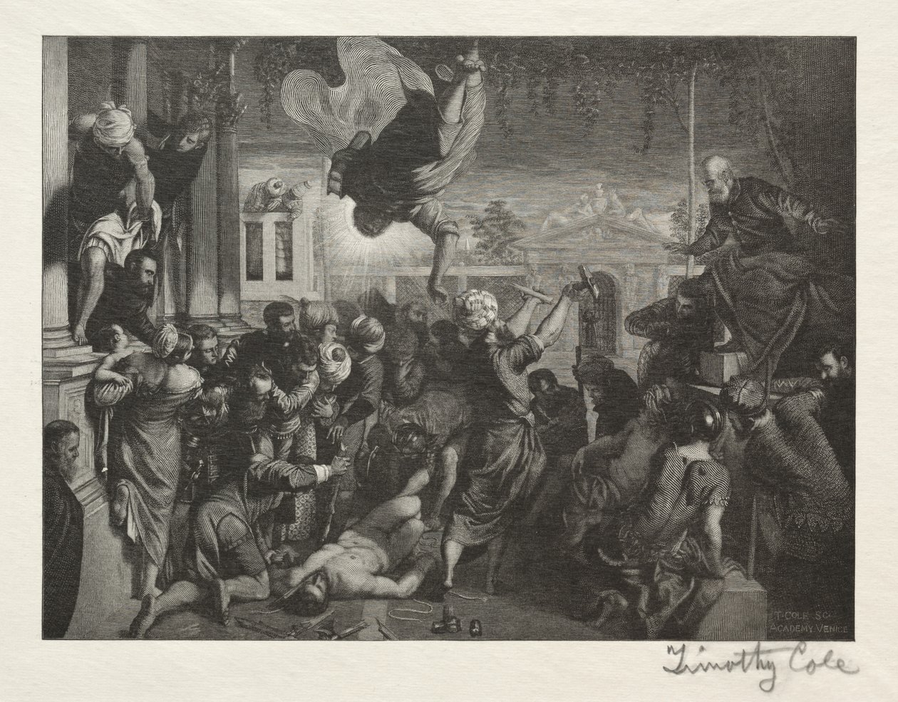 Starzy włoscy mistrzowie: Cud św. Marka, 1888-1892. autorstwa Timothy Cole