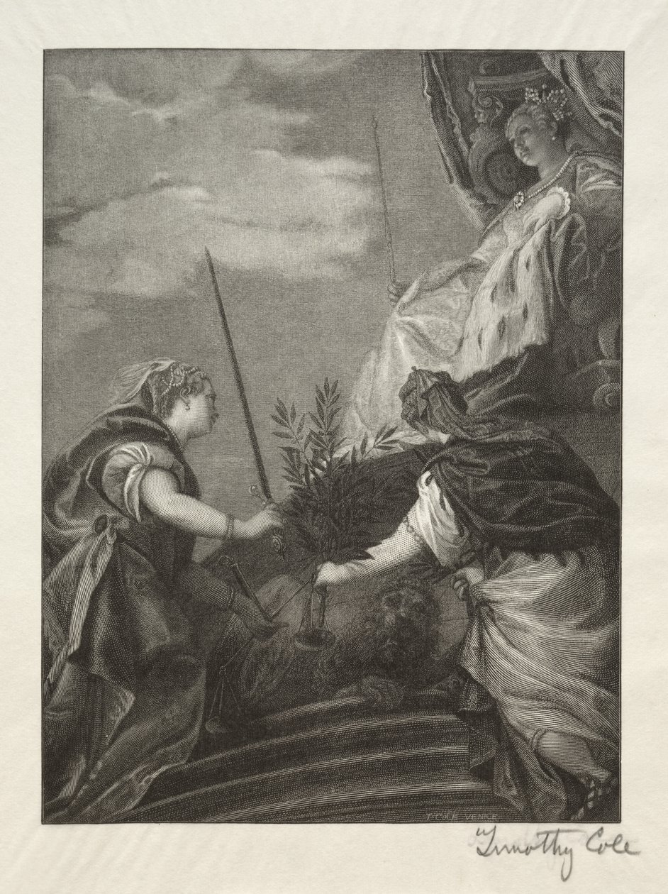 Starzy włoscy mistrzowie: intronizacja Wenecji, 1888-1892. autorstwa Timothy Cole