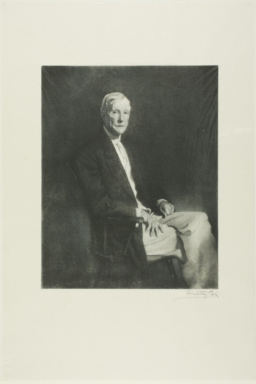 Portret Johna D. Rockefellera autorstwa Timothy Cole