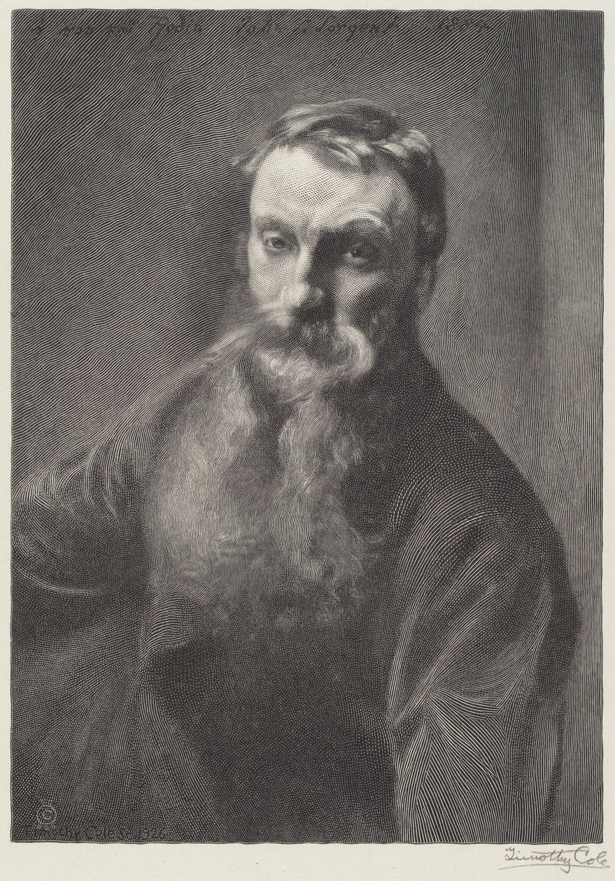Rodin autorstwa Timothy Cole after John Singer Sargent