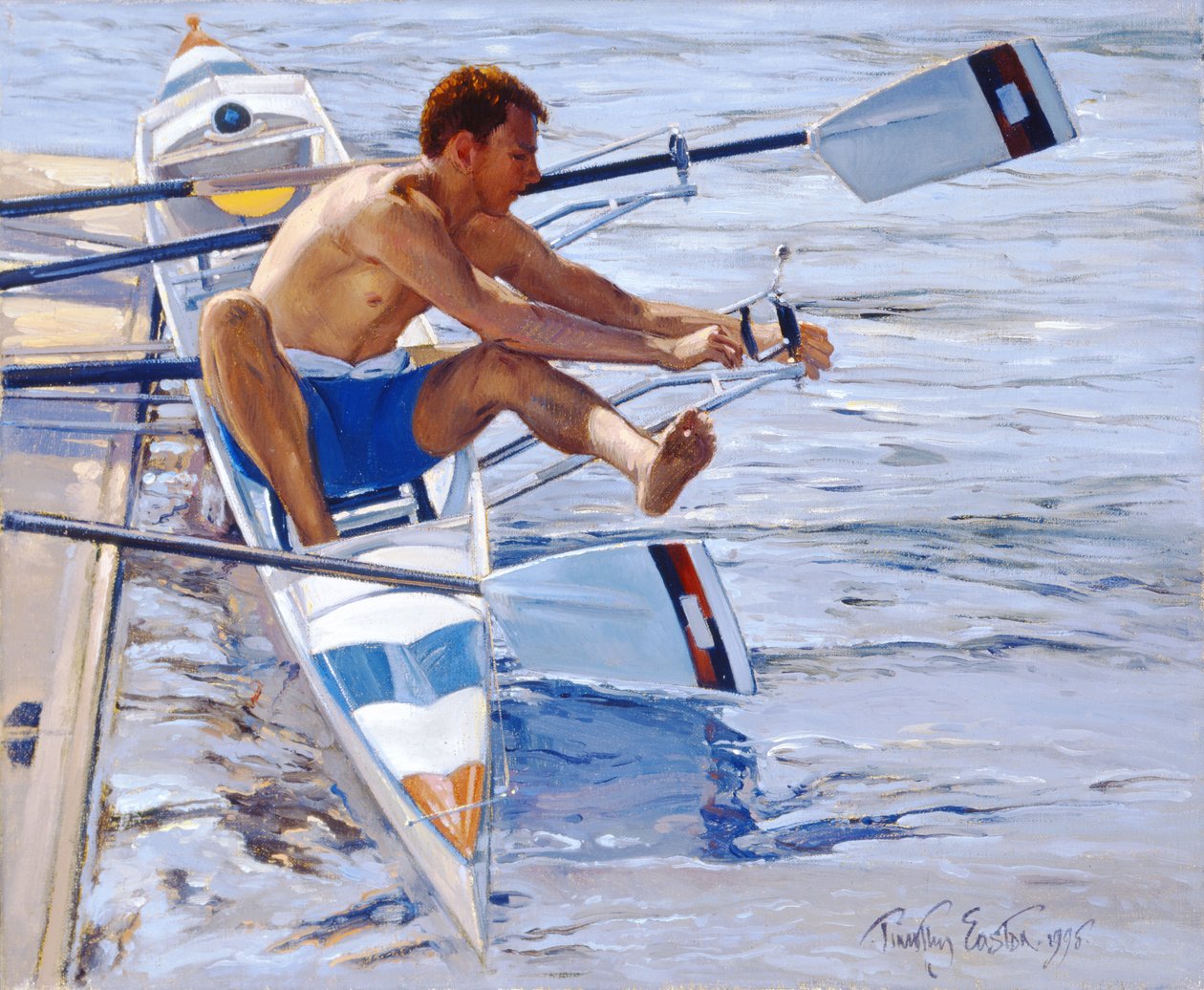 Reperowanie bramy, Henley, 1998 autorstwa Timothy Easton