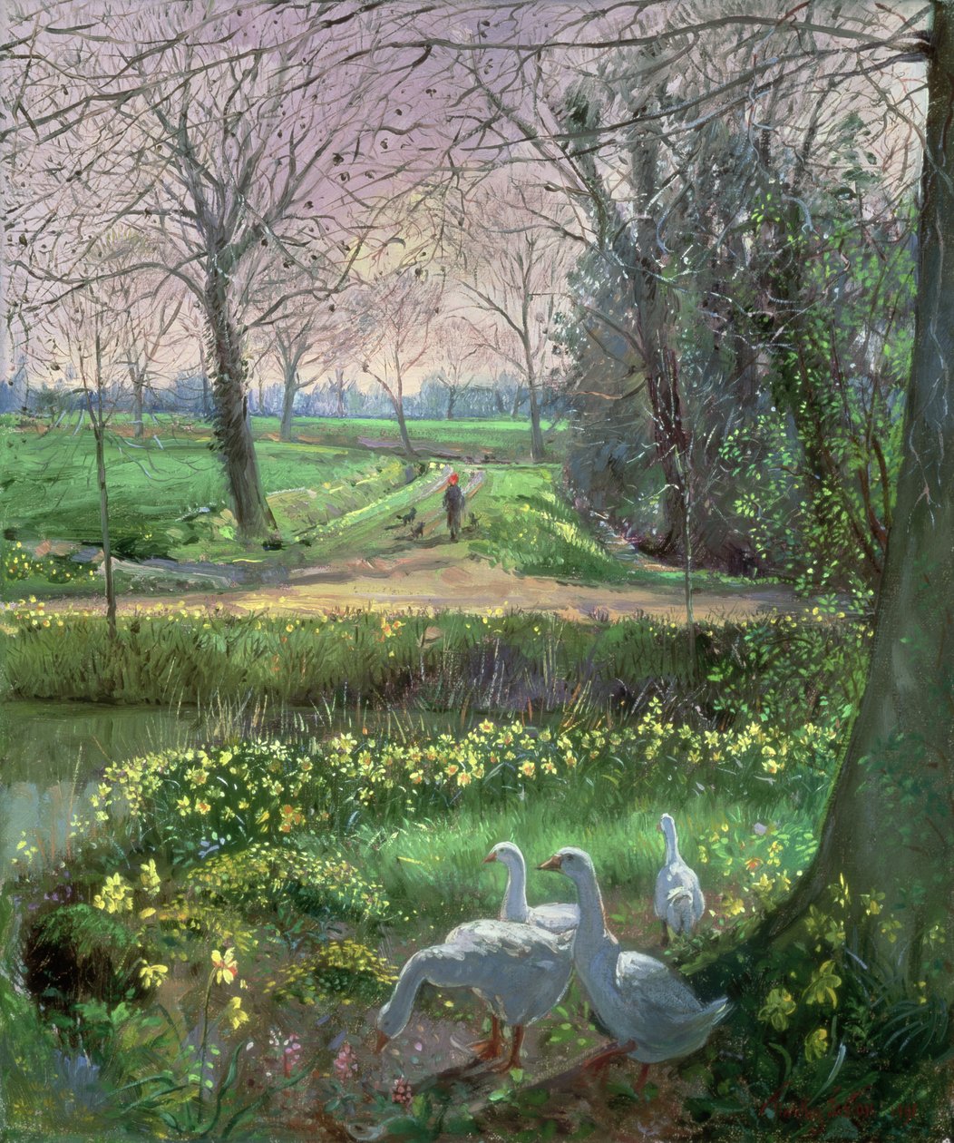 Wiosenny spacer autorstwa Timothy Easton