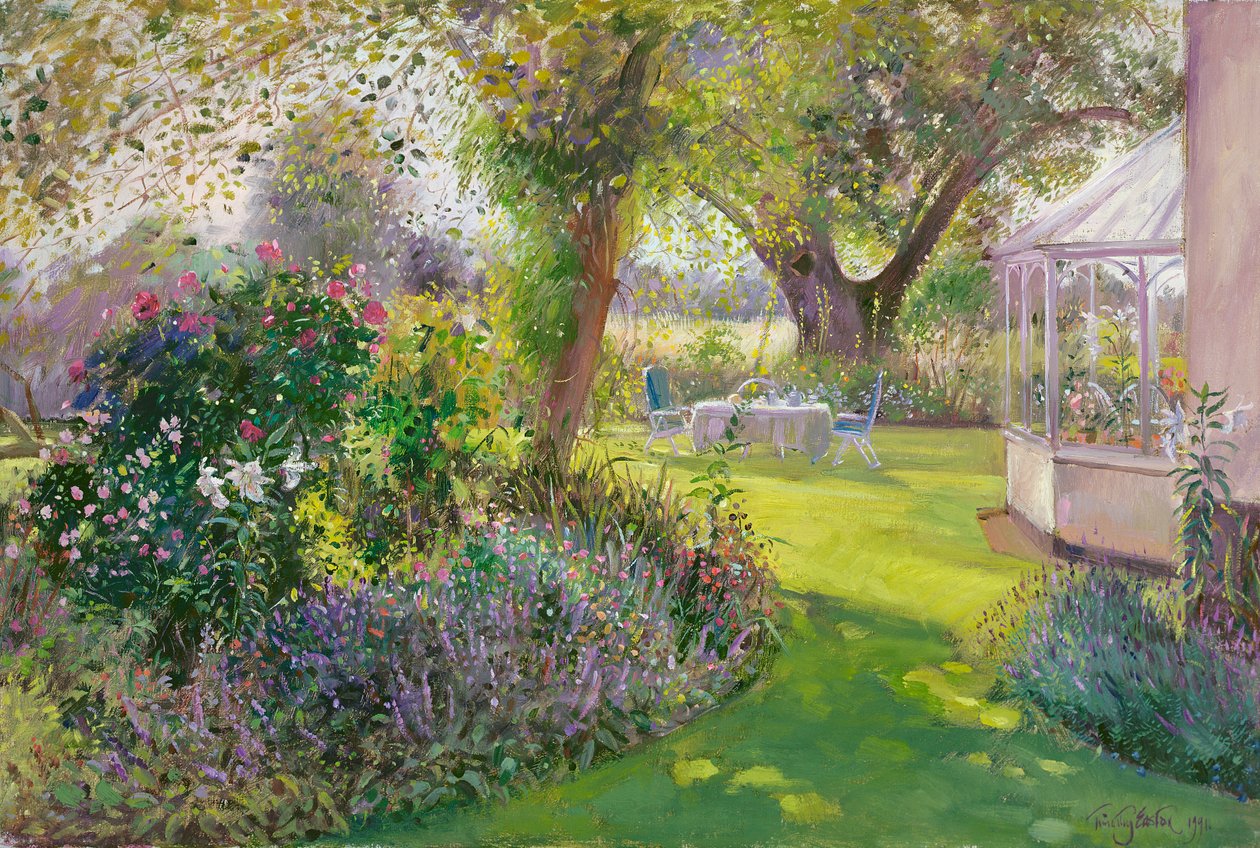 Herbata pod Wielkim Dębem, 1991 autorstwa Timothy Easton