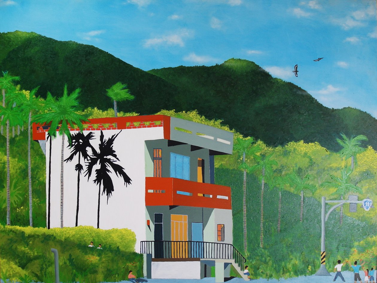 Dom przy autostradzie 11, Taitung, Tajwan, 2017 autorstwa Timothy Nathan Joel