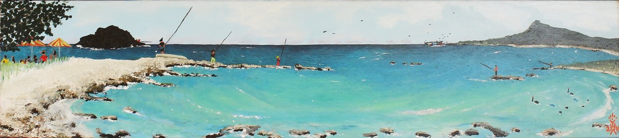 Dziennie robi różnicę (część druga), 2010, olej na płótnie autorstwa Timothy Nathan Joel