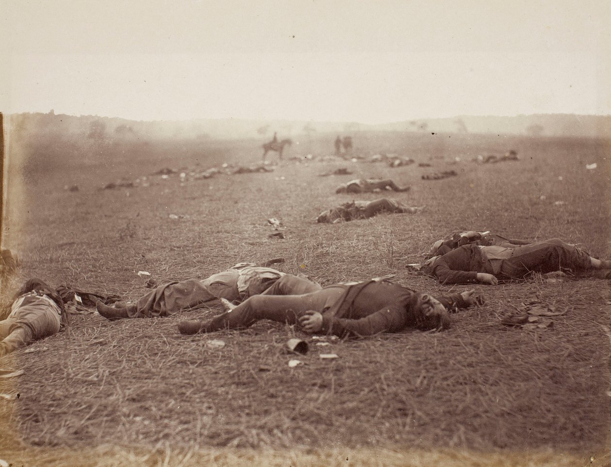 Żniwo śmierci, Gettysburg, Pensylwania autorstwa Timothy O