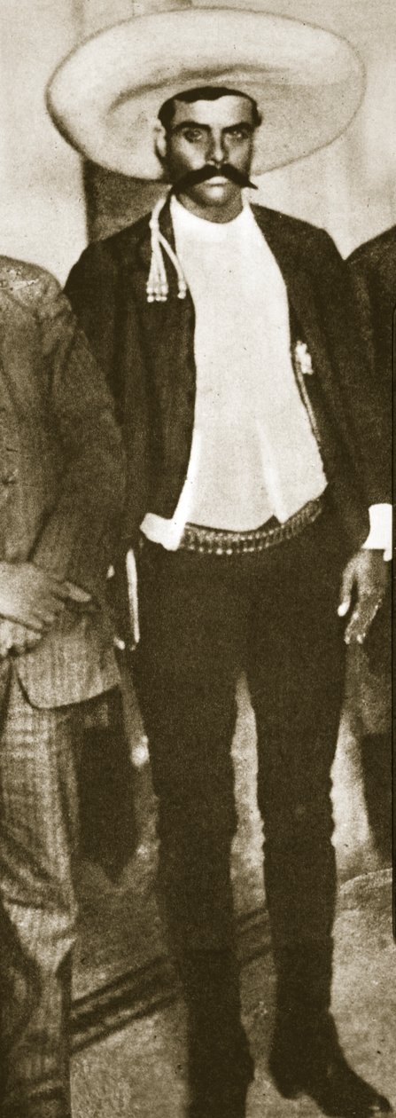 Emiliano Zapata autorstwa Tina Modotti