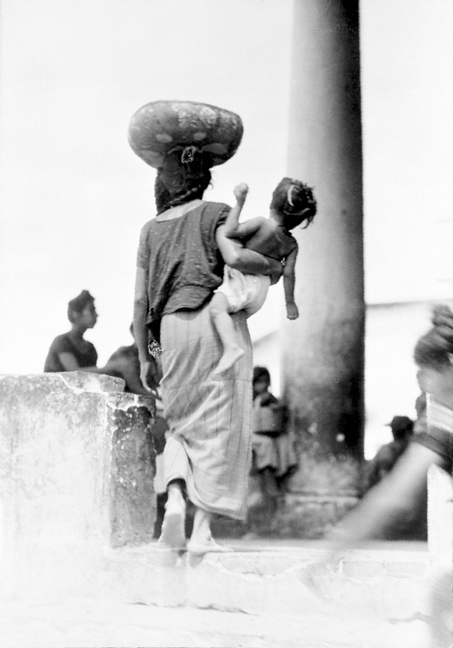 Targ w Tehuantepec, Meksyk, 1929 autorstwa Tina Modotti