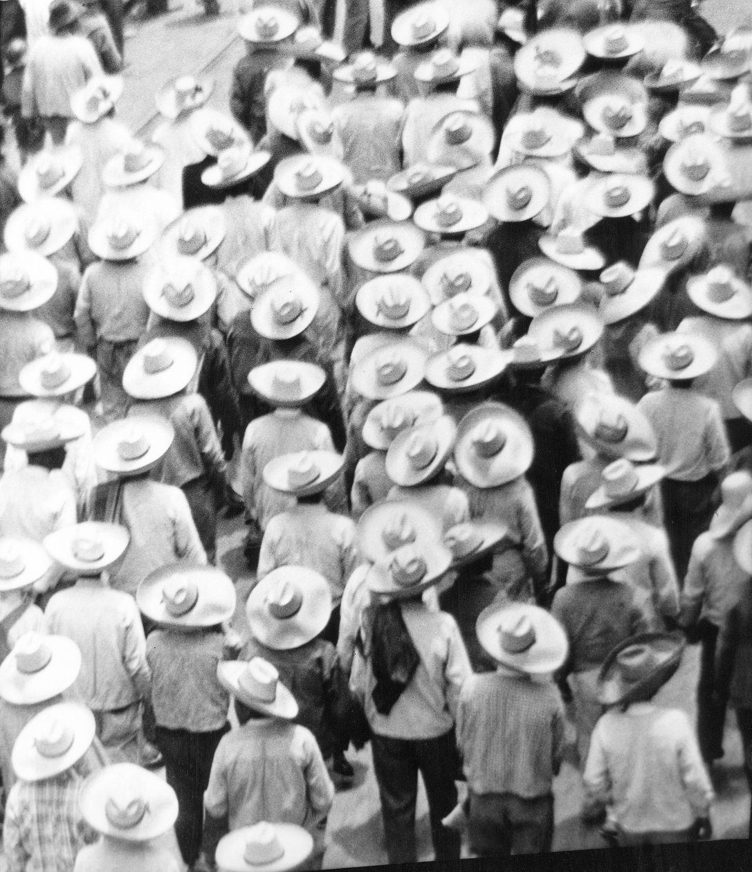 Marsz Robotników, Meksyk, 1926 autorstwa Tina Modotti