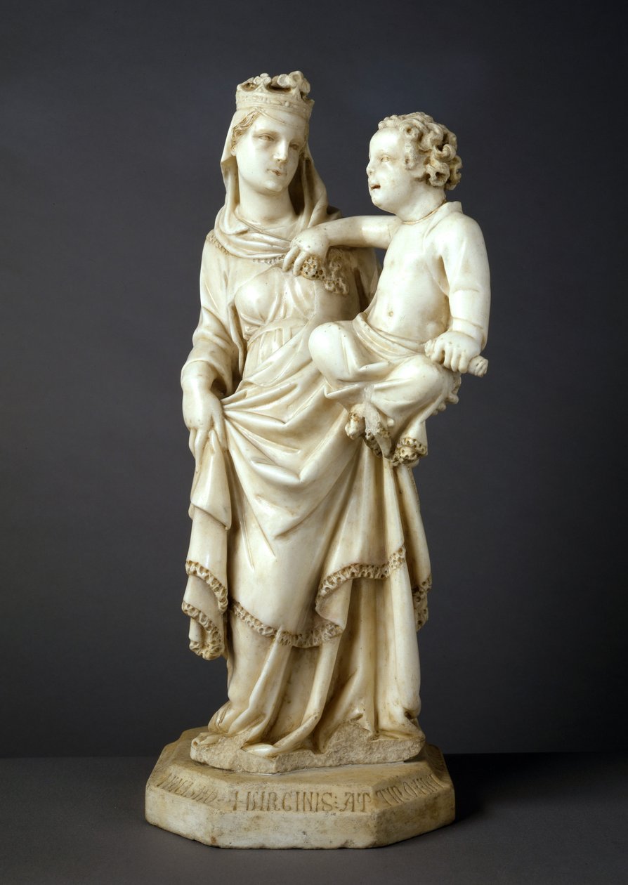 Madonna i dziecko autorstwa Tino di Camaino