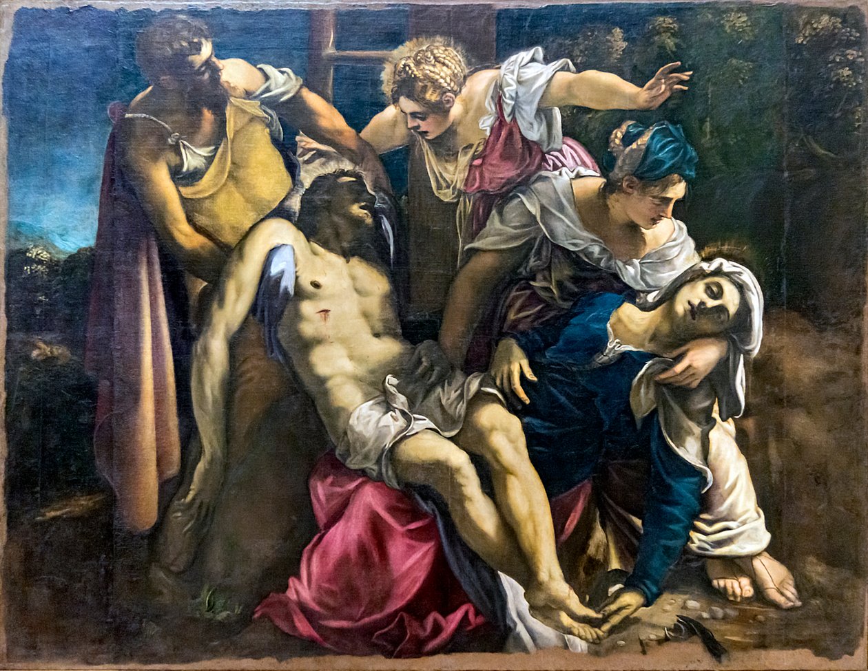 Osadzanie Jezusa autorstwa Tintoretto