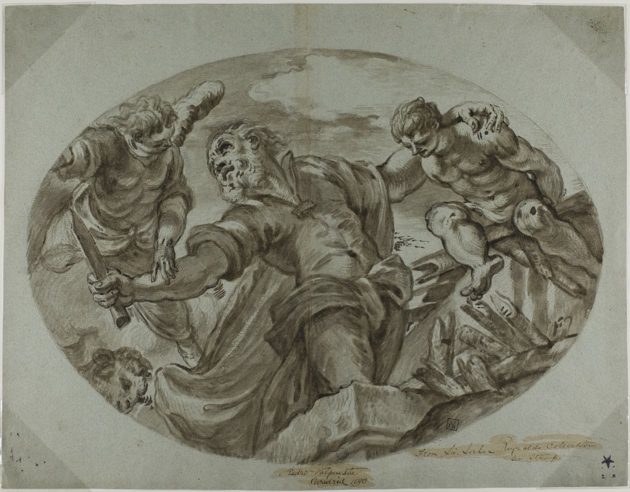 Ofiara Izaaka autorstwa Tintoretto