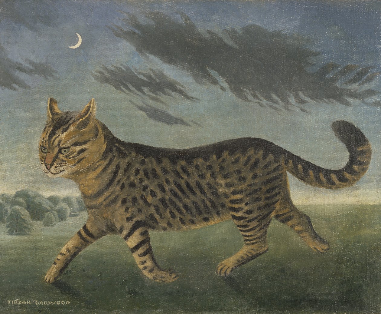 Erskine powracający o świcie autorstwa Tirzah Ravilious