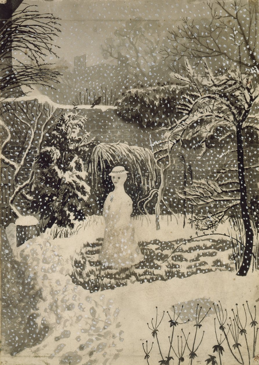 Śnieżka (akwarela) autorstwa Tirzah Ravilious