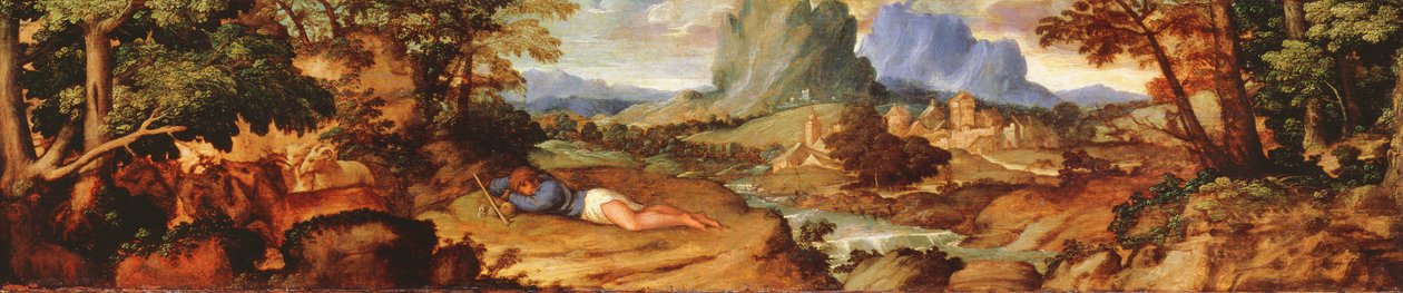 Endymion i jego Stado, ok. 1930 r. 1510 autorstwa Tiziano Vecelli