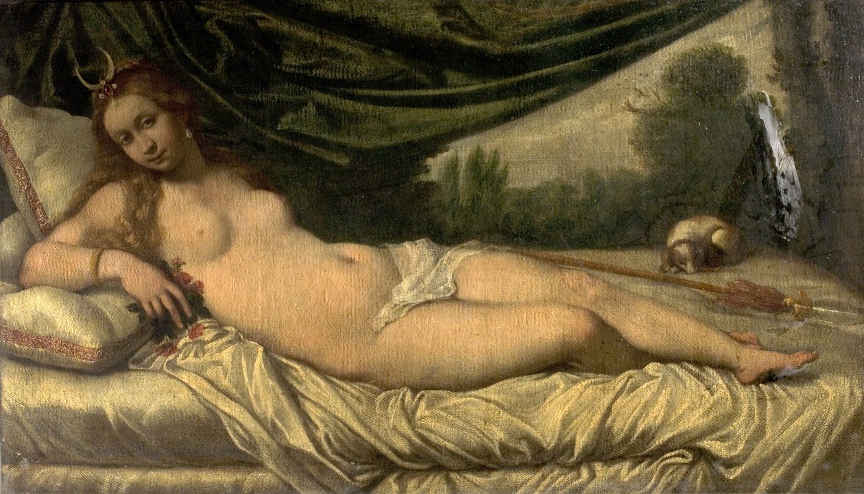 Diana autorstwa Tiziano Vecelli