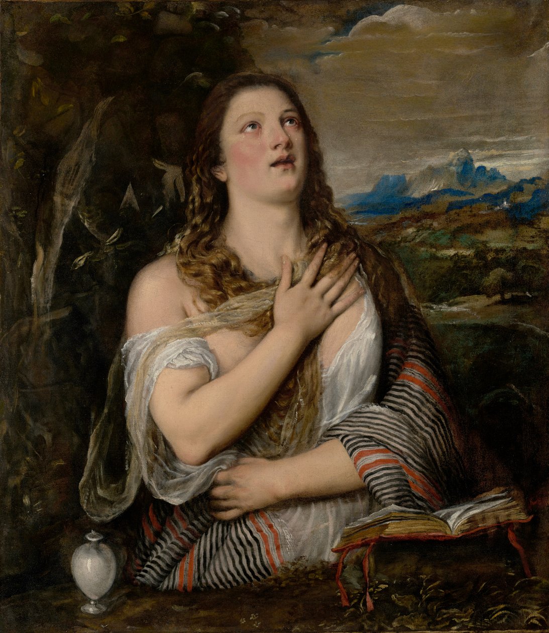 Pokutująca Magdalena autorstwa Titian (Tiziano Vecellio)