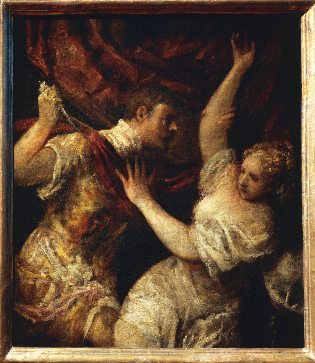 Austria, Wiedeń, Tarquinius i Lukrecja autorstwa Titian (c.1488 1576)