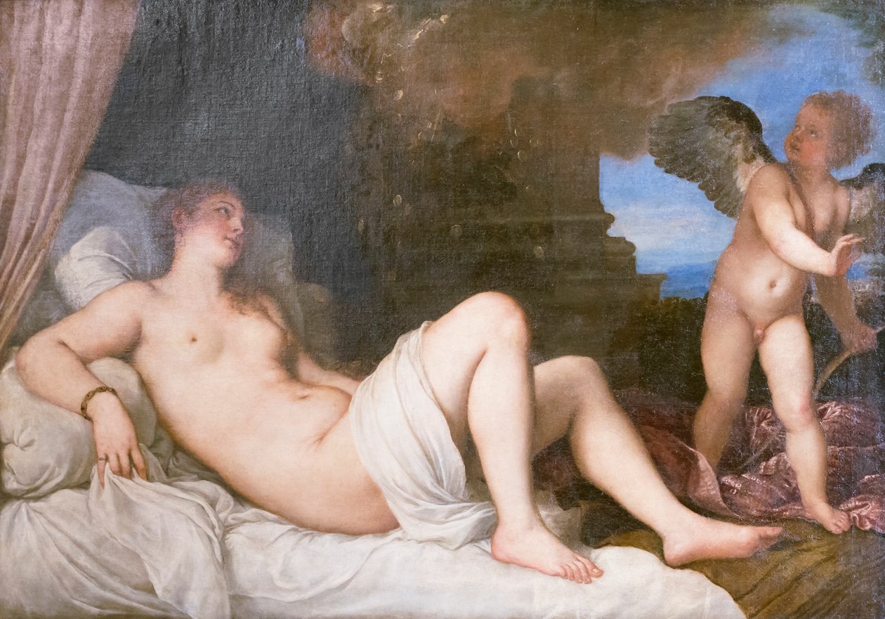 Danae autorstwa Titian (c.1488 1576)