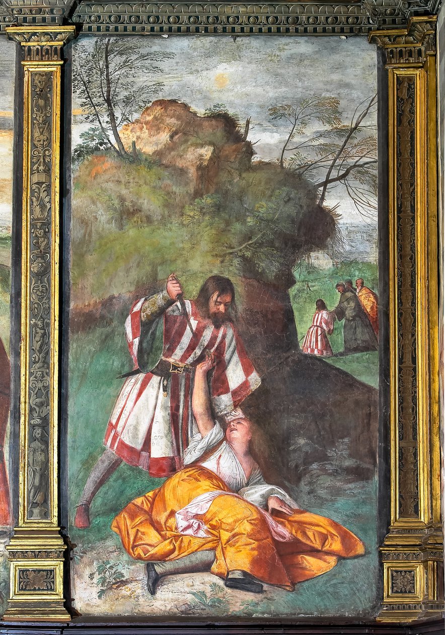 Cud Zazdrosnego Męża autorstwa Titian (c.1488 1576)