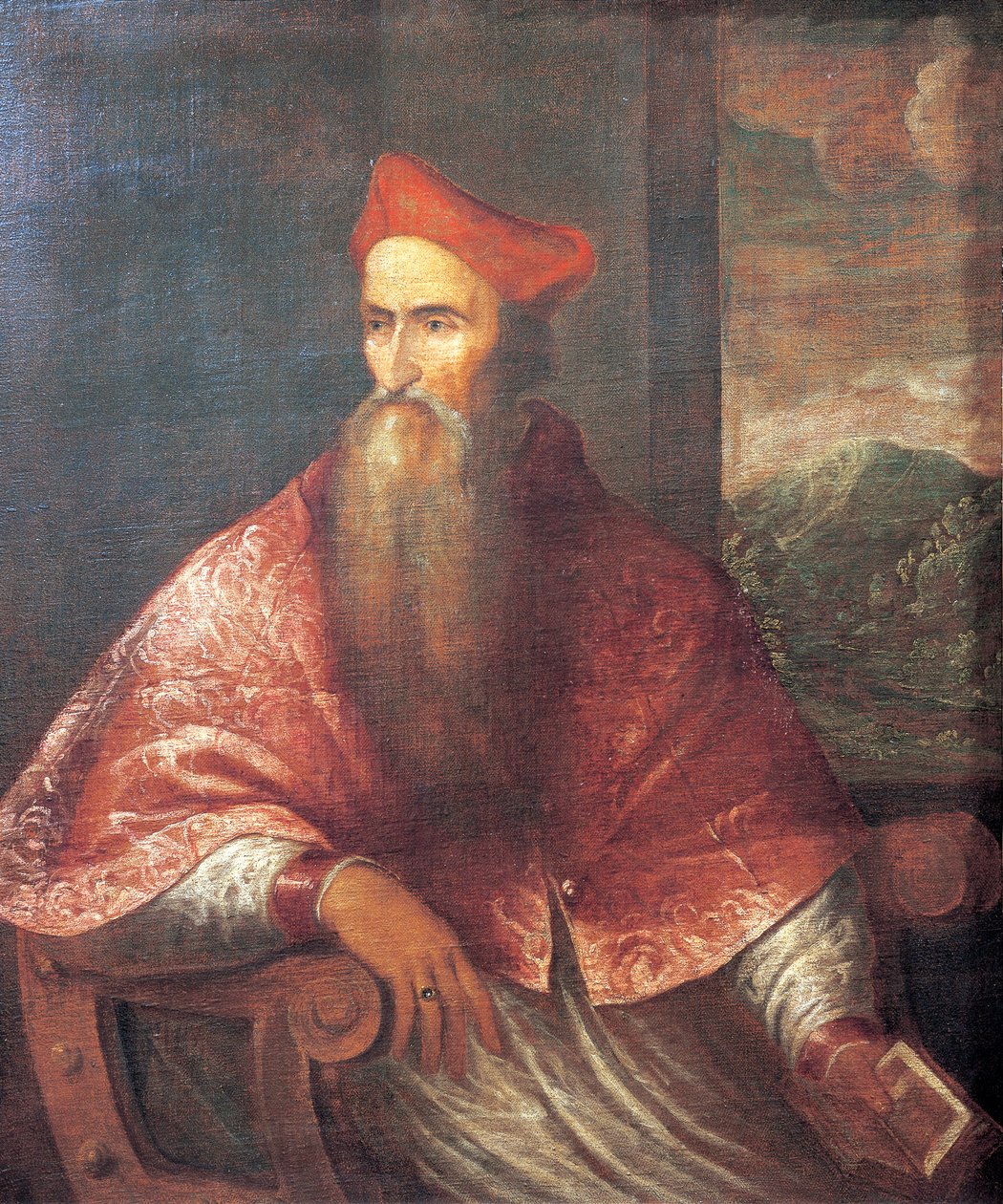 Portret Pietro Bembo autorstwa Titian (c.1488 1576)