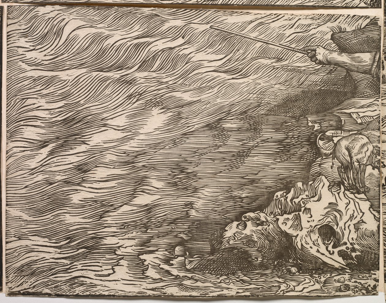 Zatopienie armii faraona w Morzu Czerwonym autorstwa Titian (c.1488 1576)