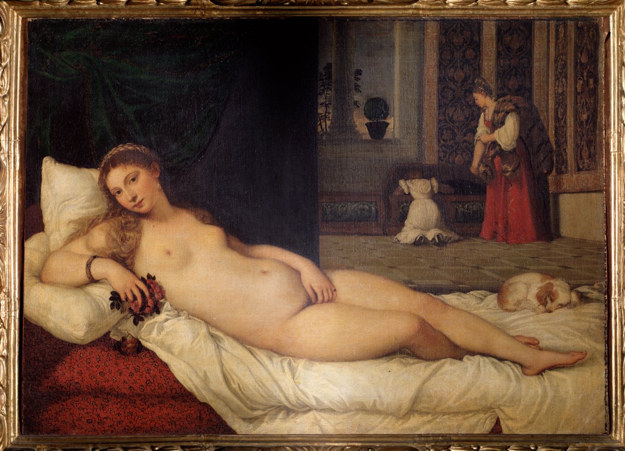 Wenus z Urbino autorstwa Titian (c.1488 1576)