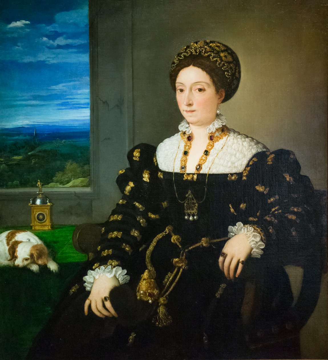 Portret Eleonory Gonzagi autorstwa Titian (c.1488 1576)