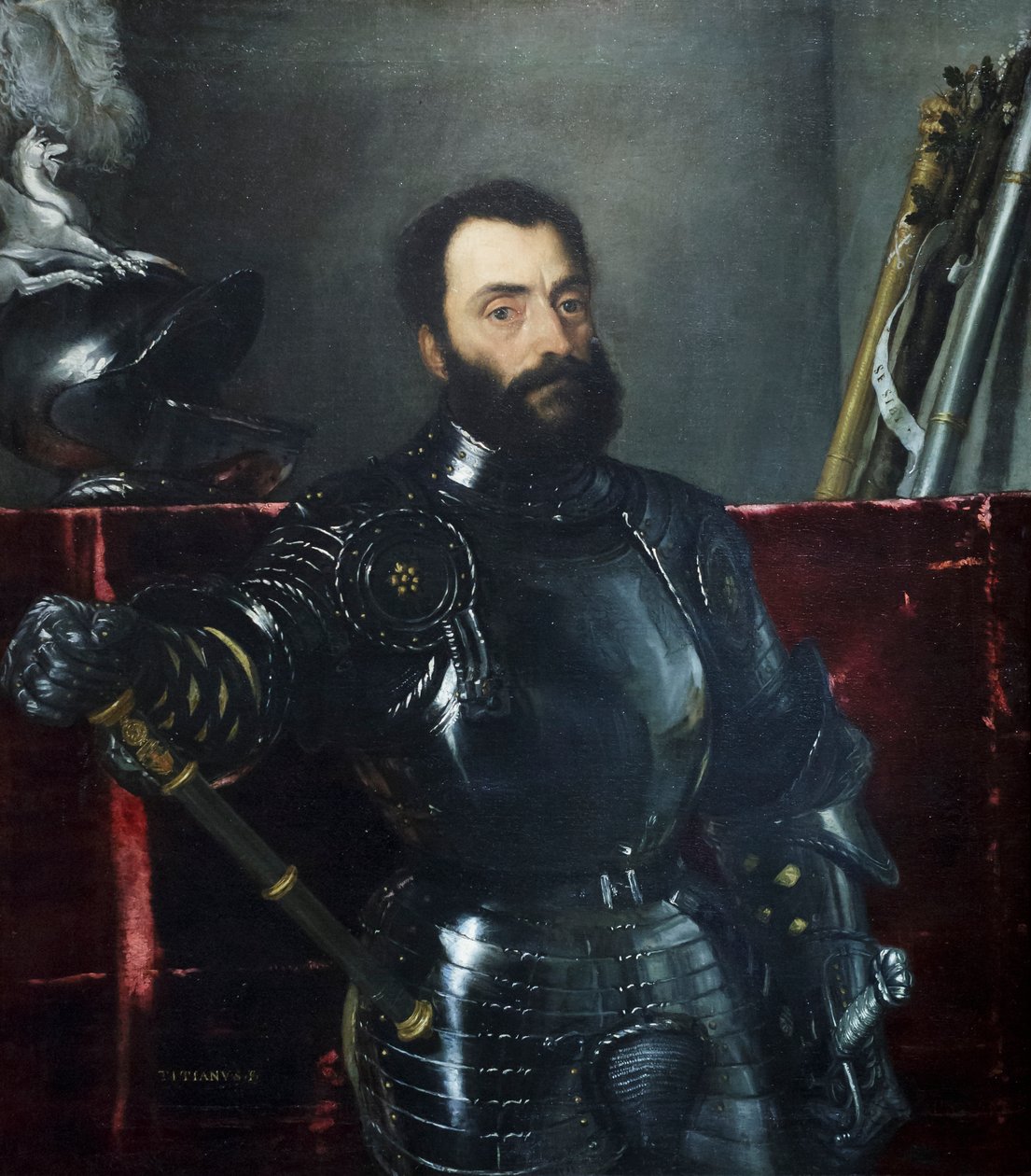 Portret Francesca Marii I della Rovere autorstwa Titian (c.1488 1576)