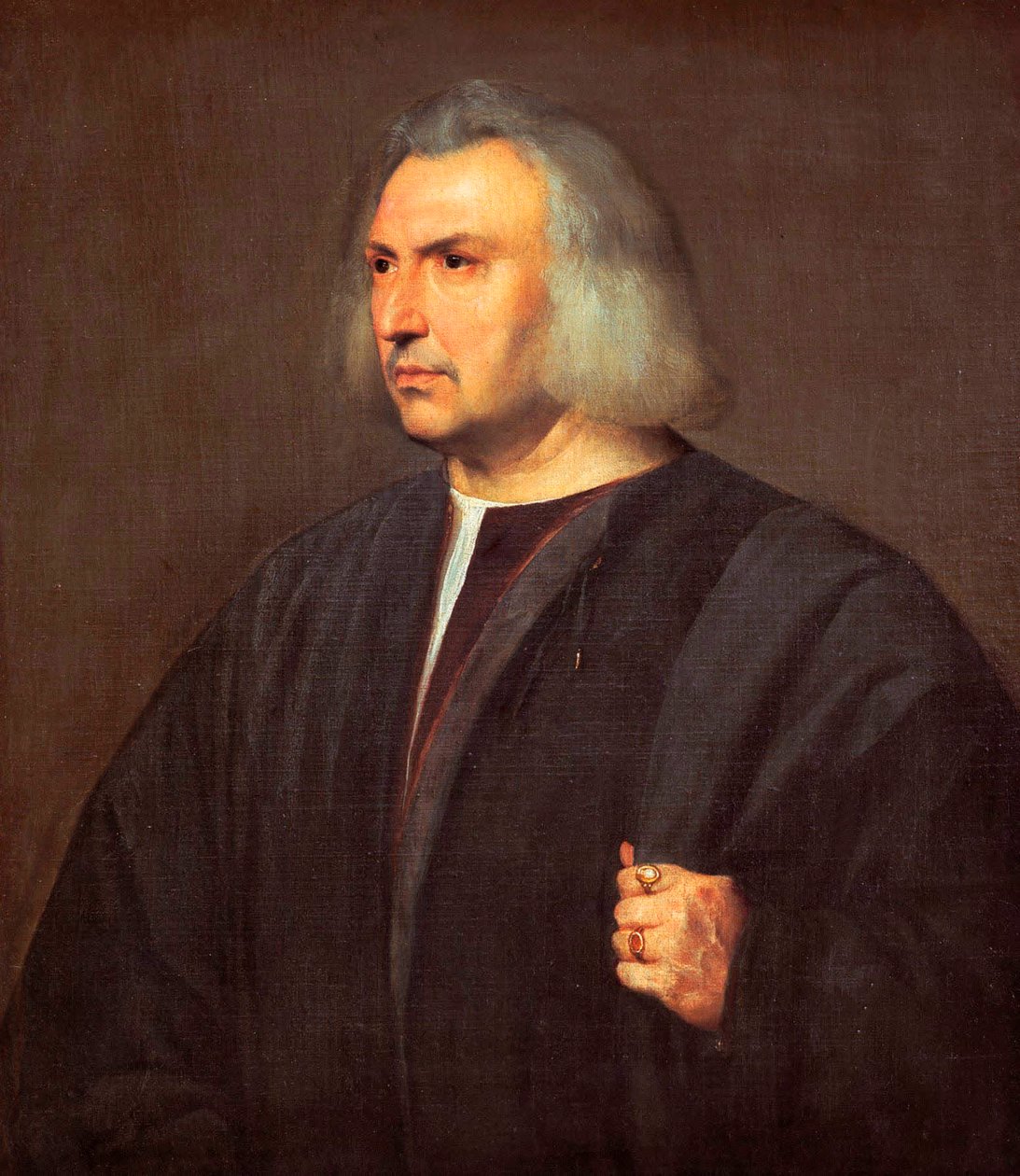 Portret dr Gian Giacomo Bartolotti z Parma autorstwa Tiziano Vecelli