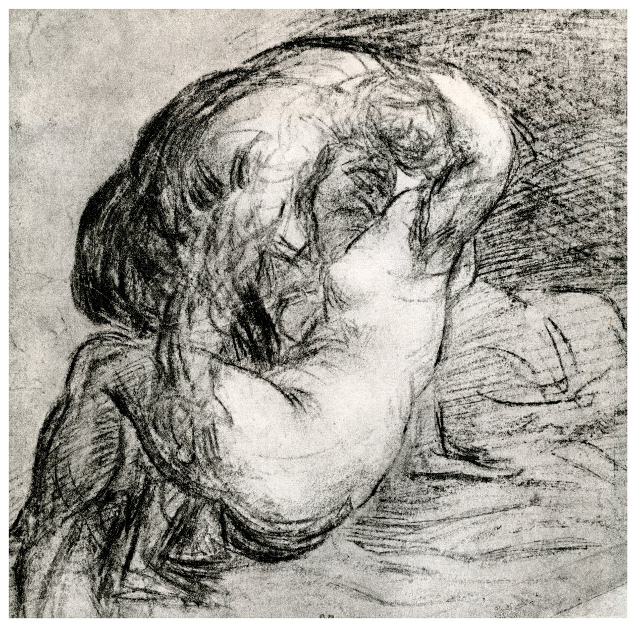 Kochankowie Jowisza i Io, c1560, 1937 autorstwa Tiziano Vecelli