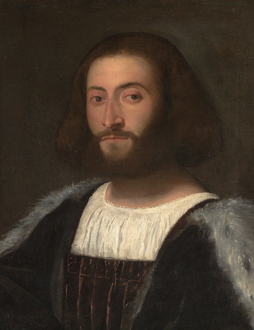 Portret mężczyzny autorstwa Titian
