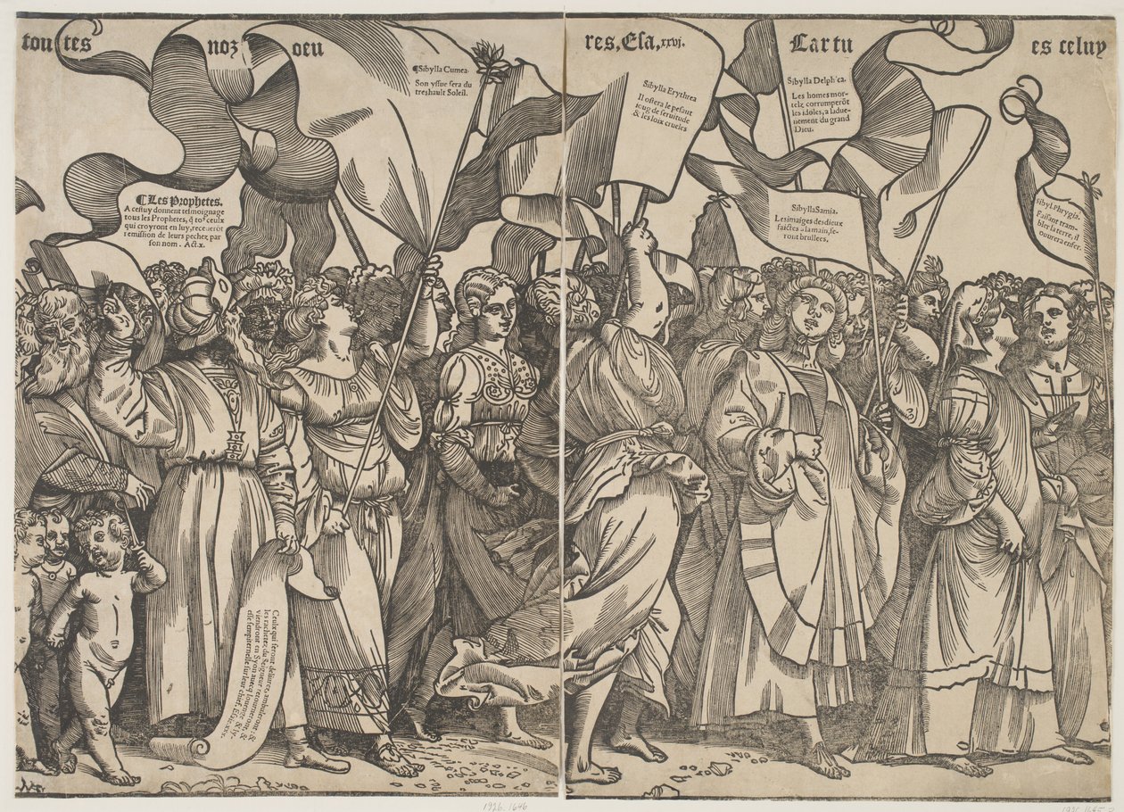 Prorocy II, c.1511 autorstwa Tiziano Vecelli