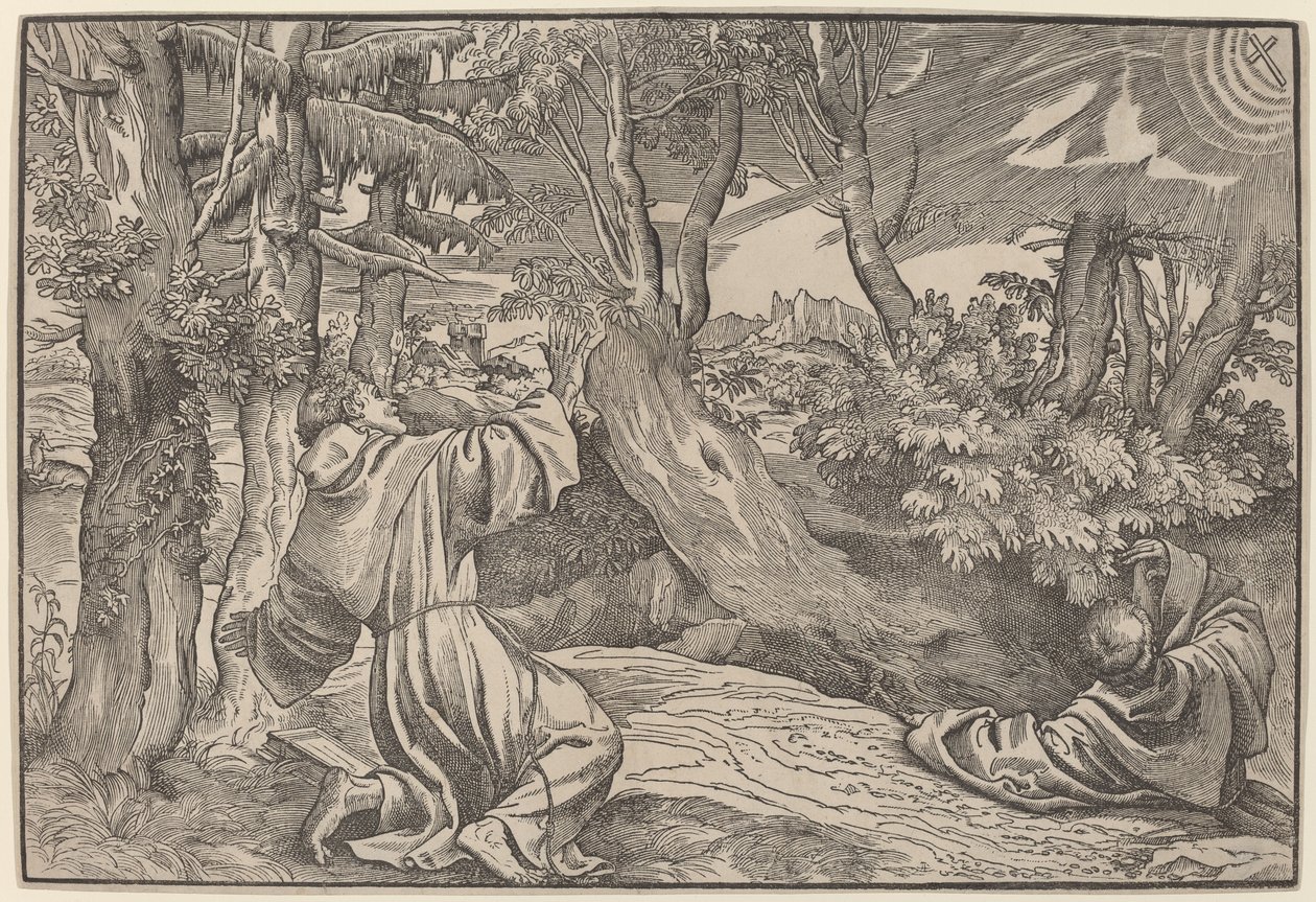 Stygmaty św. Franciszka autorstwa Titian