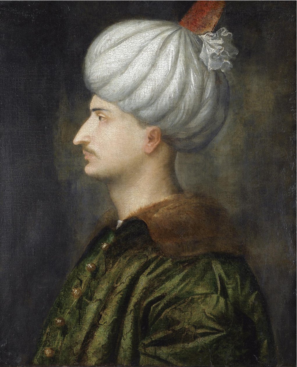 Sułtan Sulejman I Wspaniały autorstwa Titian,