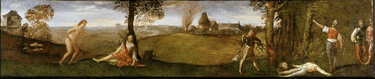 Legenda o Polydoros Las Polydoros, ok. 1506-1508. autorstwa Titian