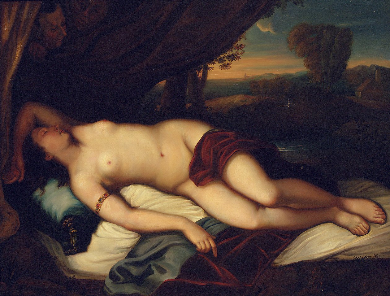 Wenus śpi autorstwa Tiziano Vecelli