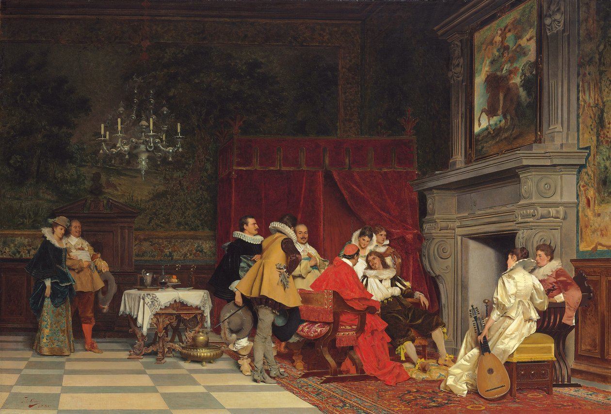 U Kardynała, 1880 autorstwa Tito Conti