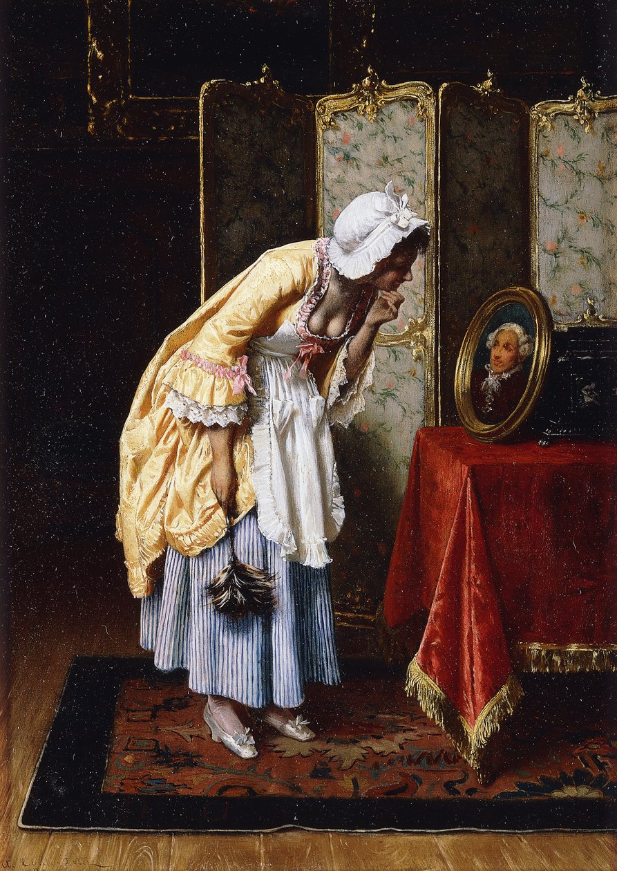 Tajny Wielbiciel, 1871 autorstwa Tito Conti