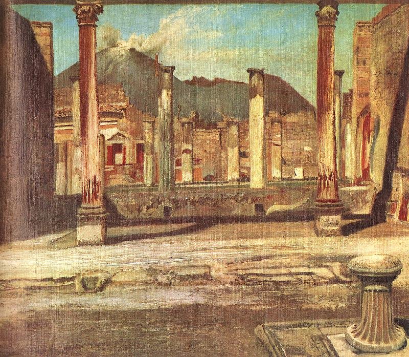 Pompeje mają dom Chirurgus z Vesuv autorstwa Tivadar Kosztka Csontvary