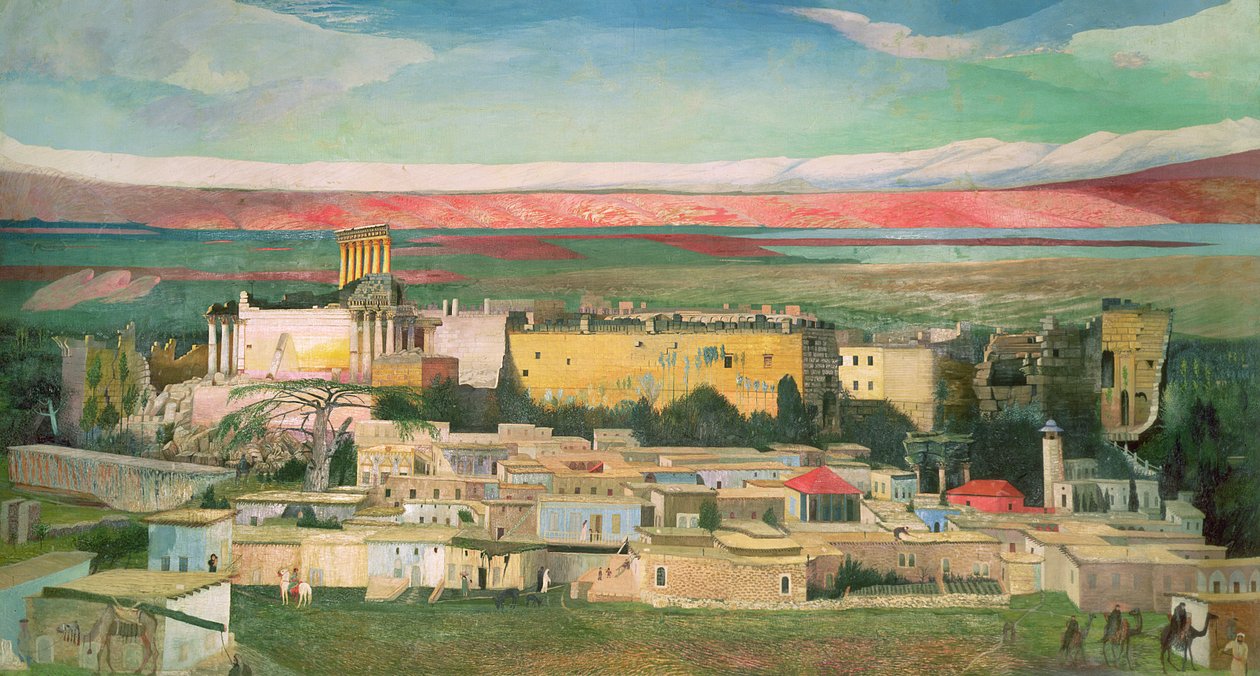 Baalbek, 1906 autorstwa Tivadar Kosztka Csontvary