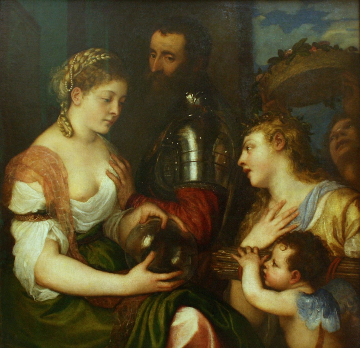 Alegoria małżeńska autorstwa Tiziano Vecelli