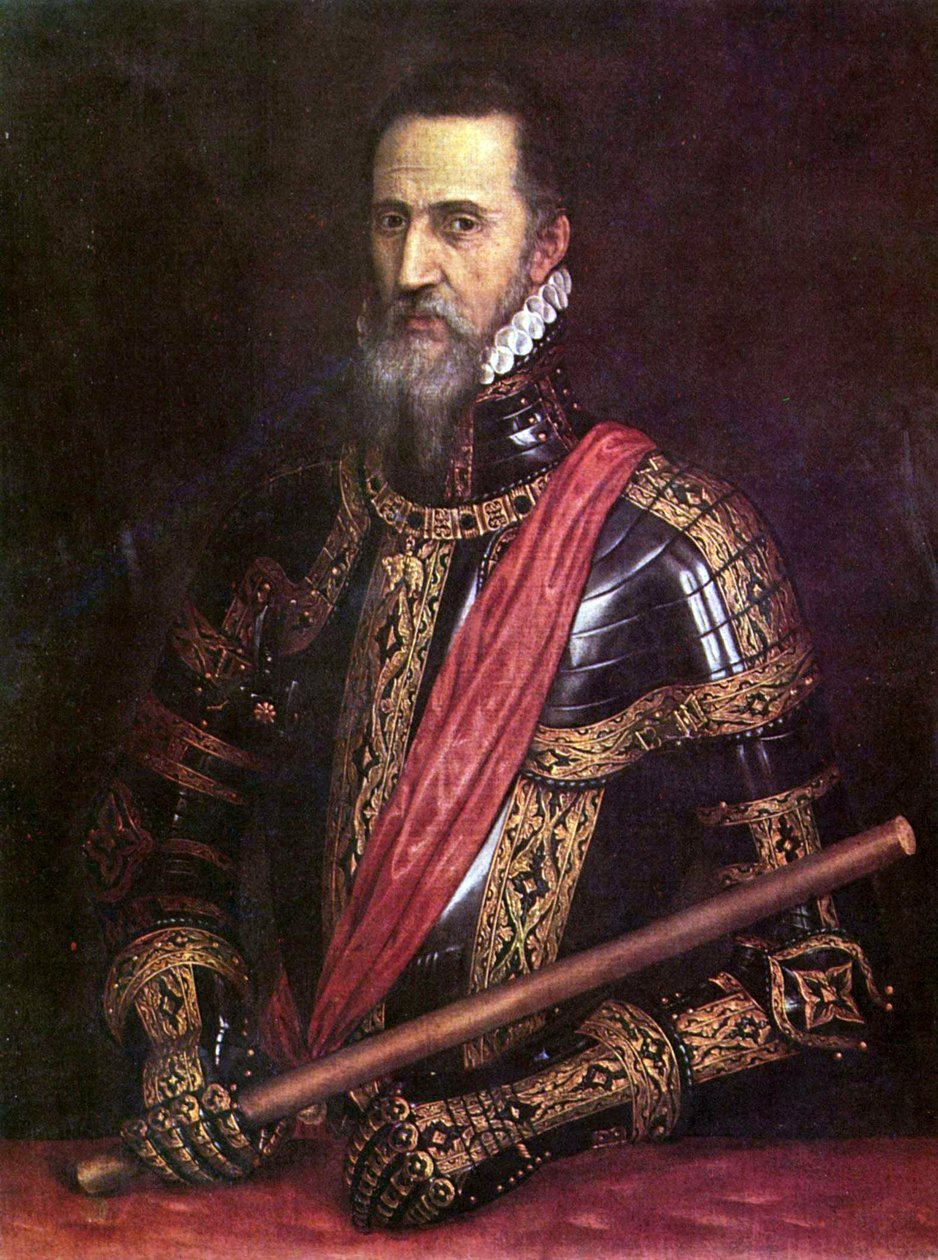 Portret Fernanda Álvareza de Toledo autorstwa Tiziano Vecelli