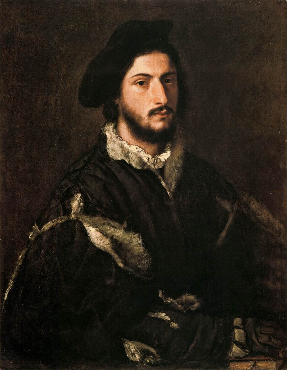 Portret Vicenza Mosti .a autorstwa Tiziano Vecelli