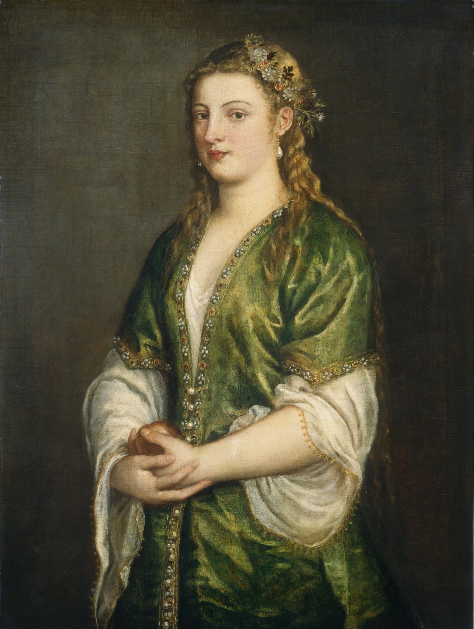 Portret damy autorstwa Tiziano Vecelli