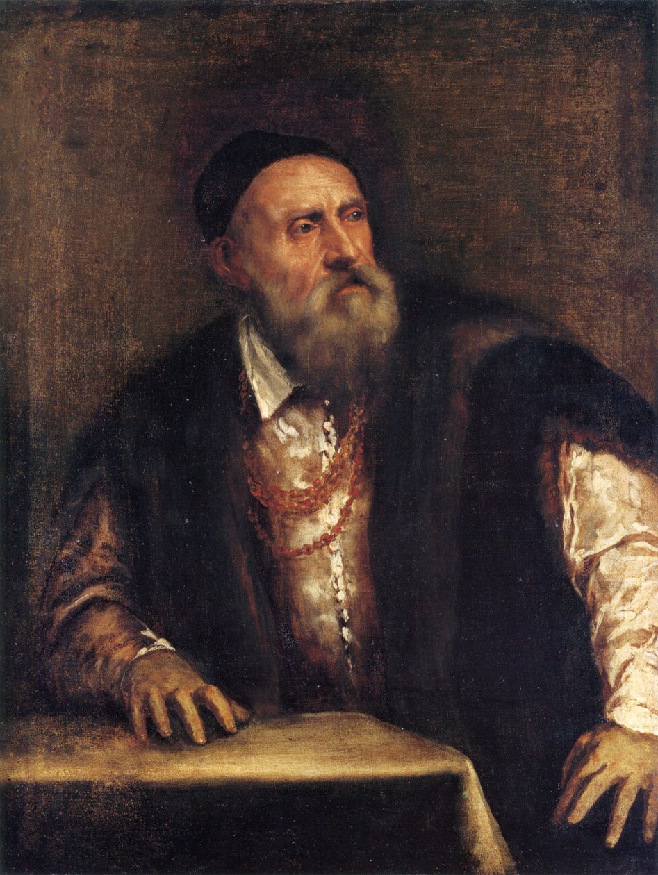 Autoportret Tycjana autorstwa Tiziano Vecelli