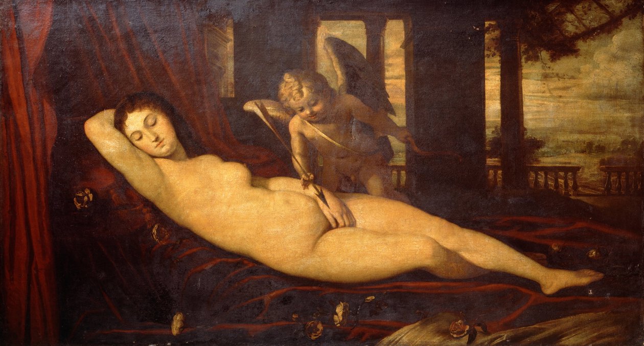 Śpiąca Wenus autorstwa Tiziano Vecelli
