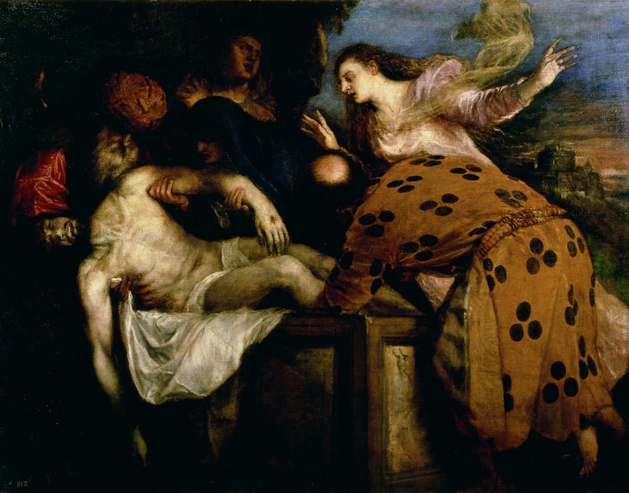 Złożenie do grobu Chrystusa autorstwa Tiziano Vecelli
